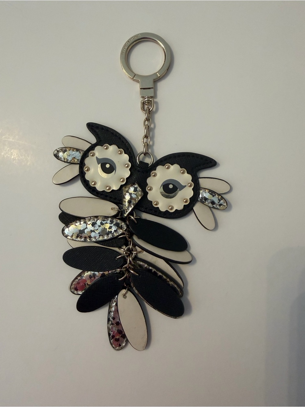 Kate Spade ♠️ Owl Keychain, Bag Charm EUC